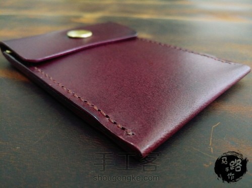 简约风格手缝零钱卡包超详细教程 第19步
