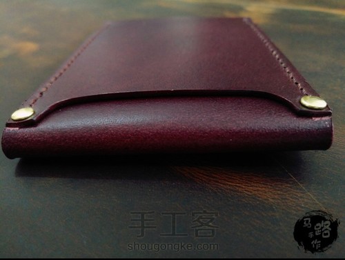 简约风格手缝零钱卡包超详细教程 第20步
