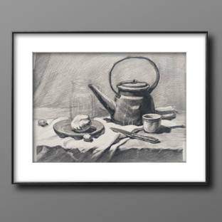 【素描】——《静物色稿》