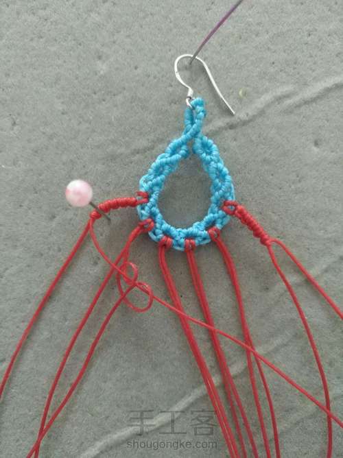 仿的耳饰 第5步