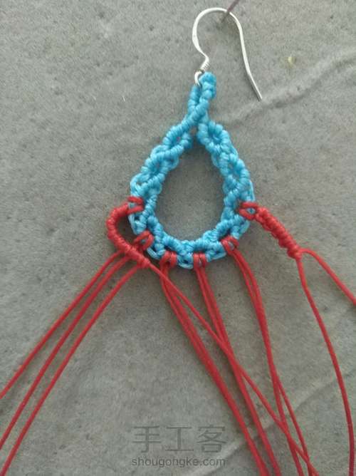 仿的耳饰 第6步