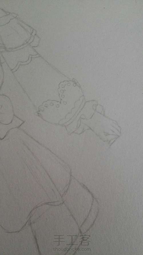 浅蓝少女(画法篇) 第6步