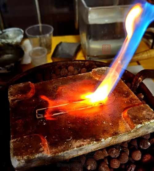 【花丝镶嵌】花见溪初级课程学员毕业作品—鹤翔九皋 第5步