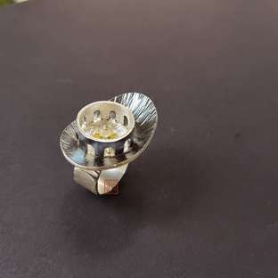 【创意金工】多技法组合嵌宝戒指