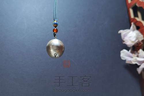 【金工培训】花见溪金工基础课程学员习作—手作银铃铛 第8步