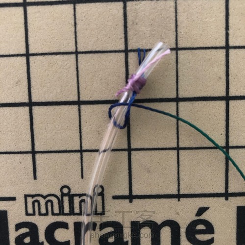 手缝手绳 第3步