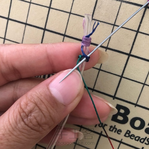 手缝手绳 第9步