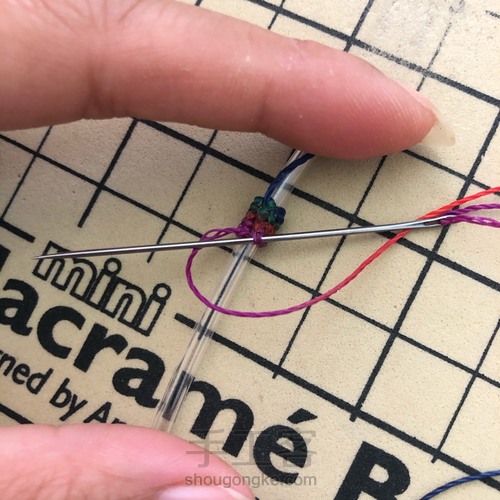 手缝手绳 第12步