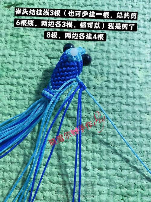 鱼的第一种🐟编法教程 第39步