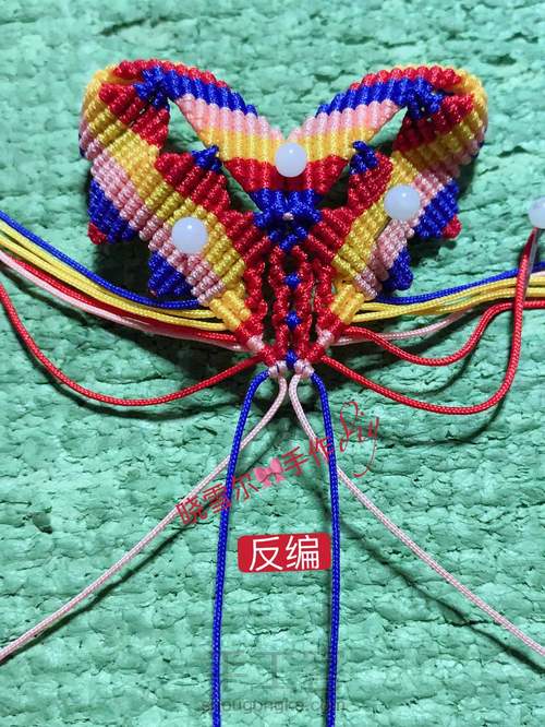 蝴蝶🦋流苏图解 第59步