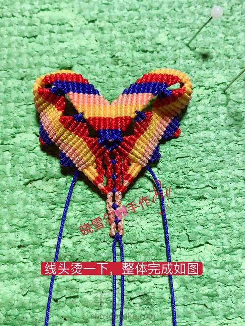 蝴蝶🦋流苏图解 第64步