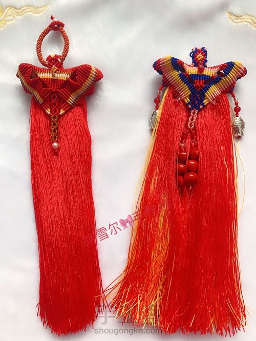 蝴蝶🦋流苏图解 第131步