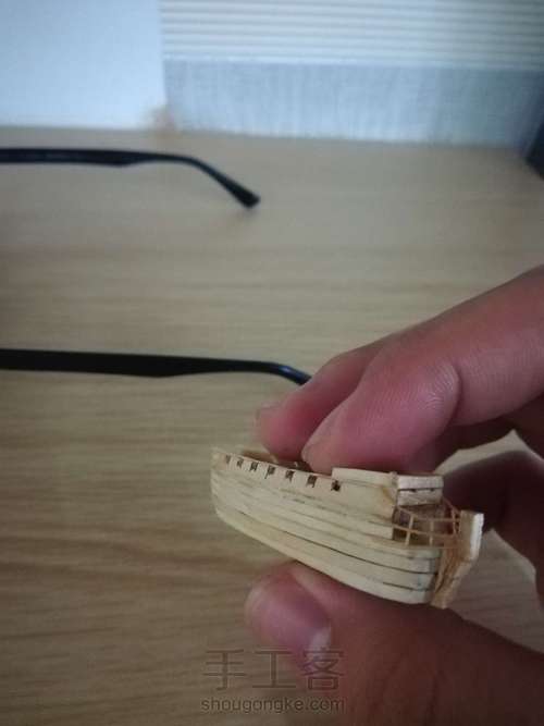 安妮女王复仇号瓶中船加勒比海盗系列 第2步