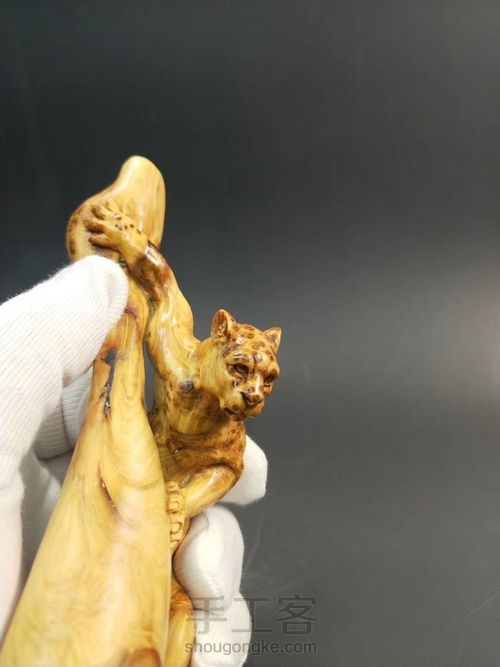 木雕豹子 第11步