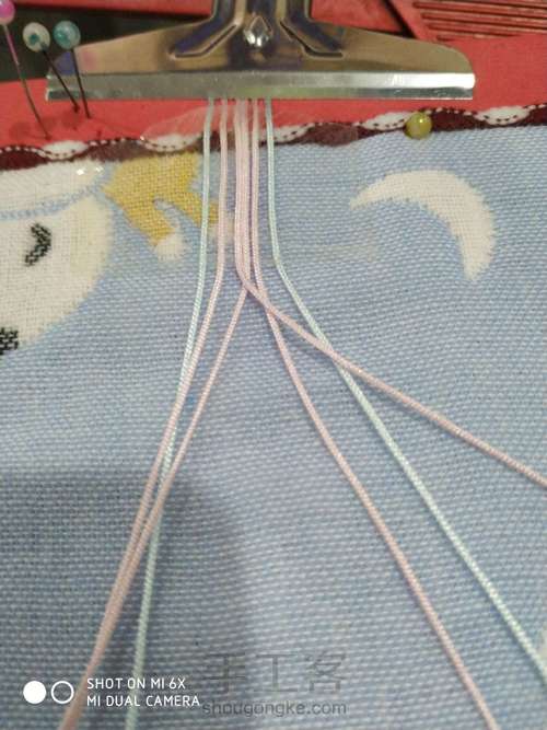 夏日清凉手绳 第2步