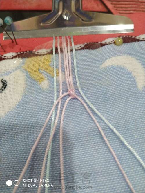 夏日清凉手绳 第4步