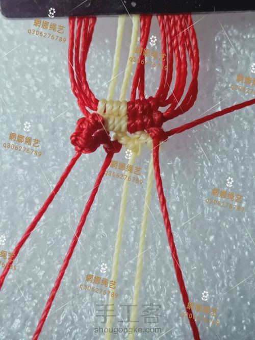 蝴蝶耳坠 第14步