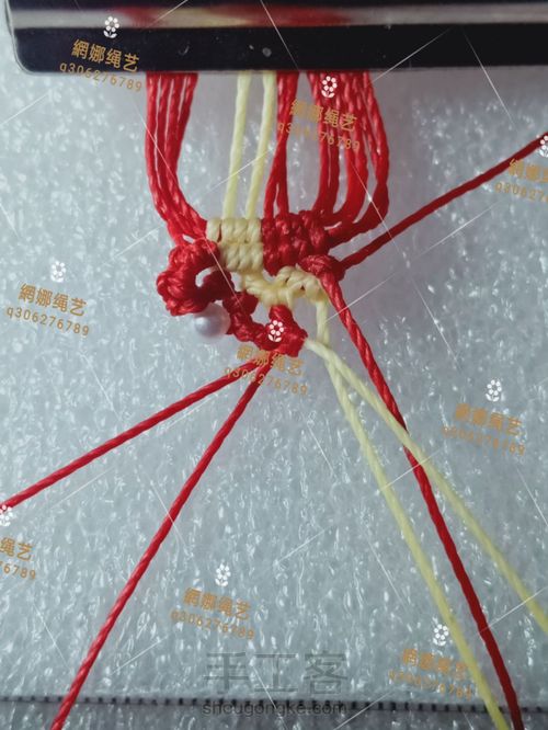 蝴蝶耳坠 第19步