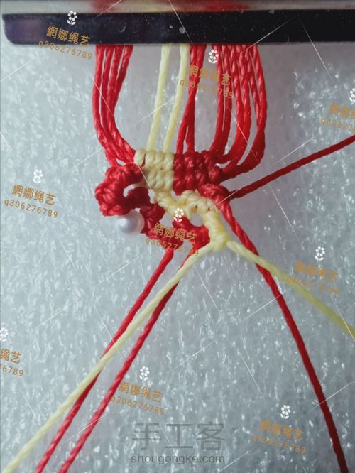 蝴蝶耳坠 第21步