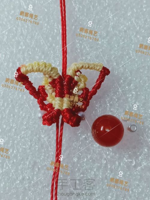 蝴蝶耳坠 第31步