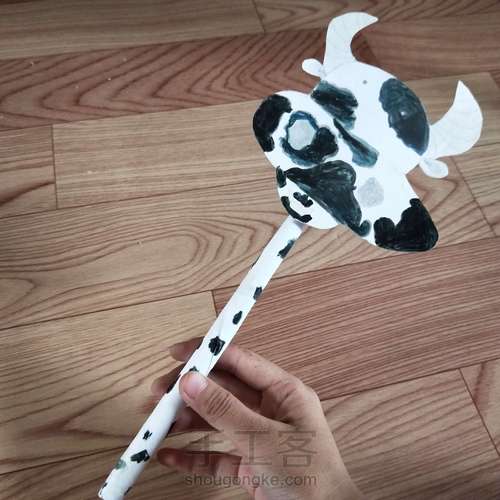 奶牛铅笔 第6步