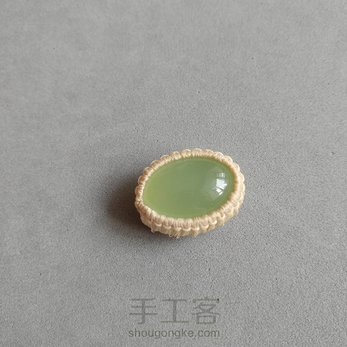 编绳手链——桃妆 第4步