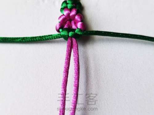 小花手链 第4步