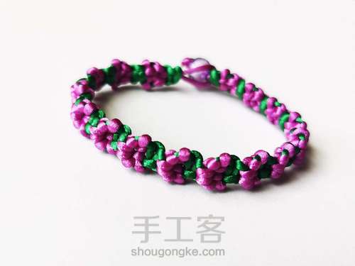 小花手链 第6步