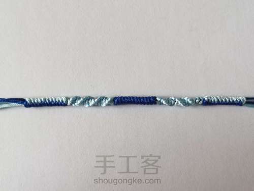 项链挂绳 第3步