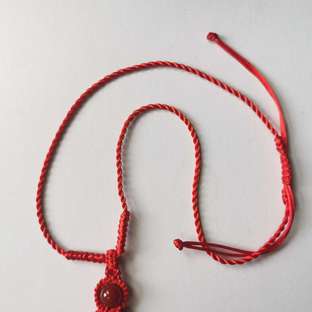 金刚结的项链绳