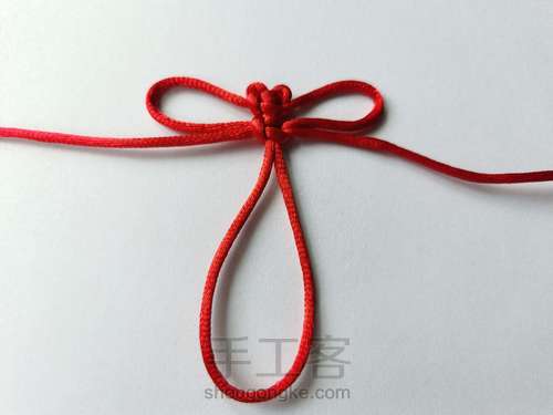 蜻蜓钥匙挂件 第2步