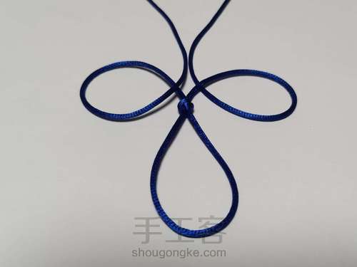 祥云结挂件 第1步