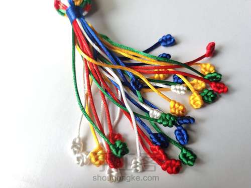 藏式五彩转经筒挂件 第5步