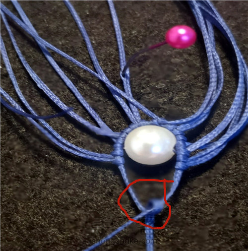 事事顺心镂空香囊 第4步