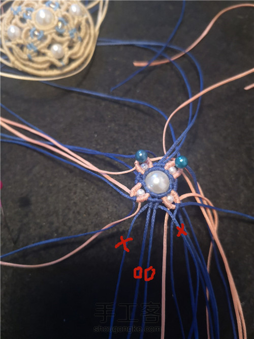事事顺心镂空香囊 第13步