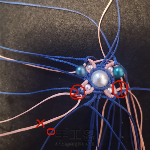 事事顺心镂空香囊 第14步