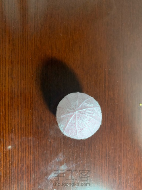 简单的樱花手鞠球 第1步