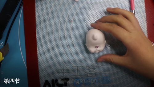 【ob11 软陶 玩偶】独眼的塑形 第22步