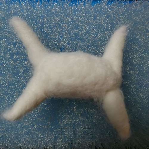 【原创】猫咪羊毛毡 第2步