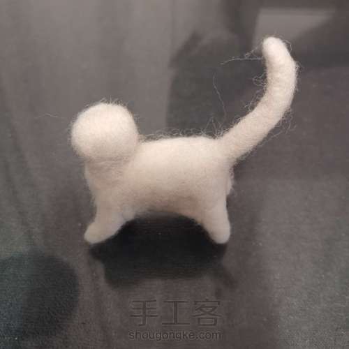 【原创】猫咪羊毛毡 第3步
