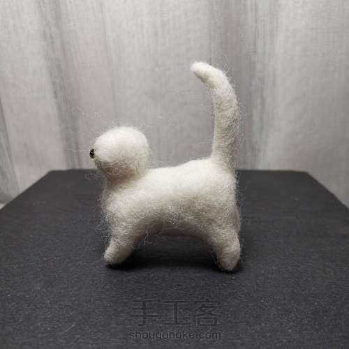 【原创】猫咪羊毛毡 第5步