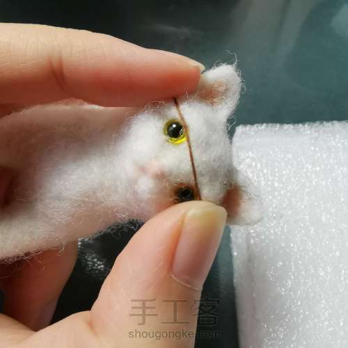 【原创】猫咪羊毛毡 第8步