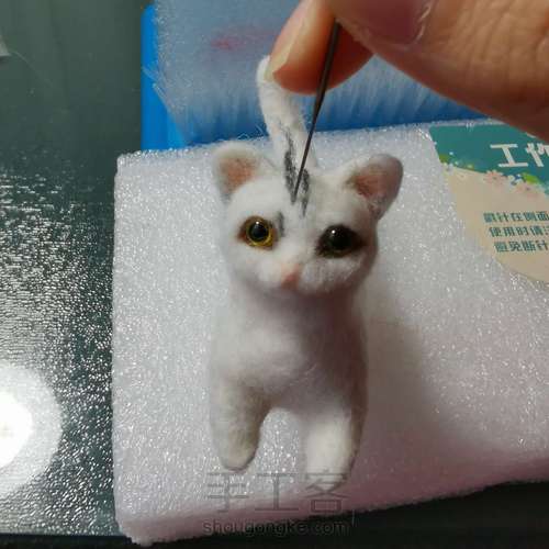 【原创】猫咪羊毛毡 第9步