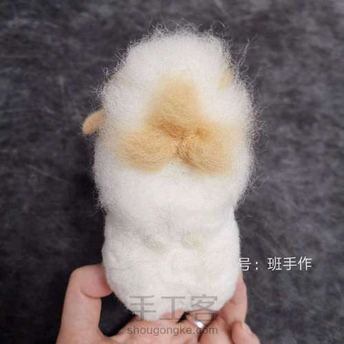 兔子羊毛毡 第19步