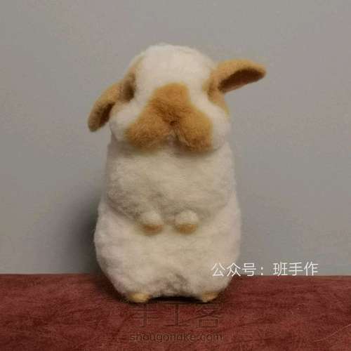 兔子羊毛毡 第21步