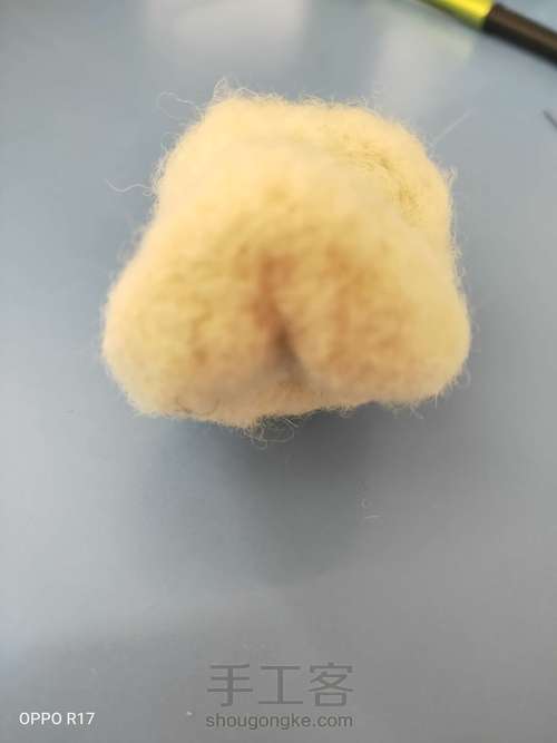 羊毛毡小狗 第4步