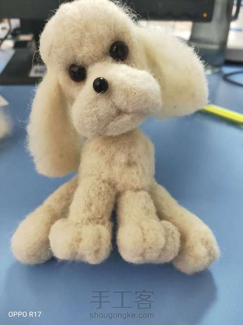 羊毛毡小狗 第7步