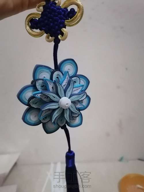 衍纸艺术之汽车挂件 第12步