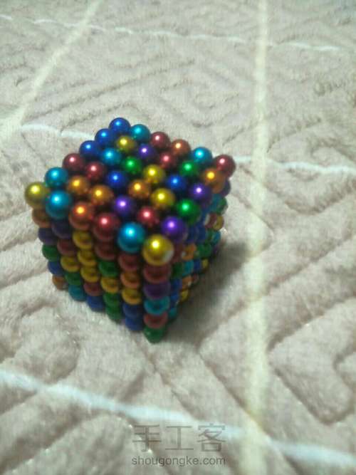 教程:做一个6x6x6的正方体。 第10步
