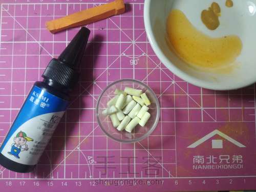 【微缩】软陶炒年糕 第4步